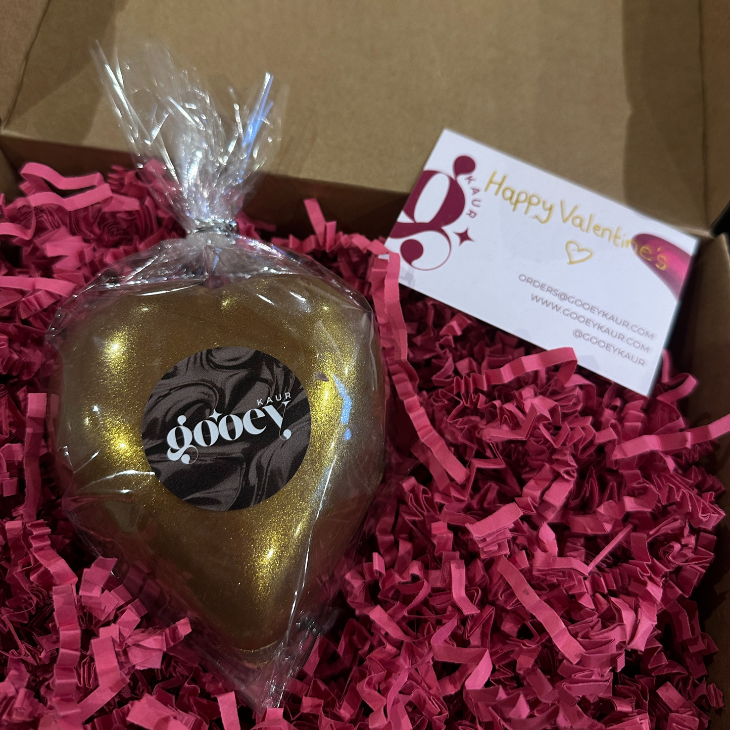 The Knafeh Chocolate Heart